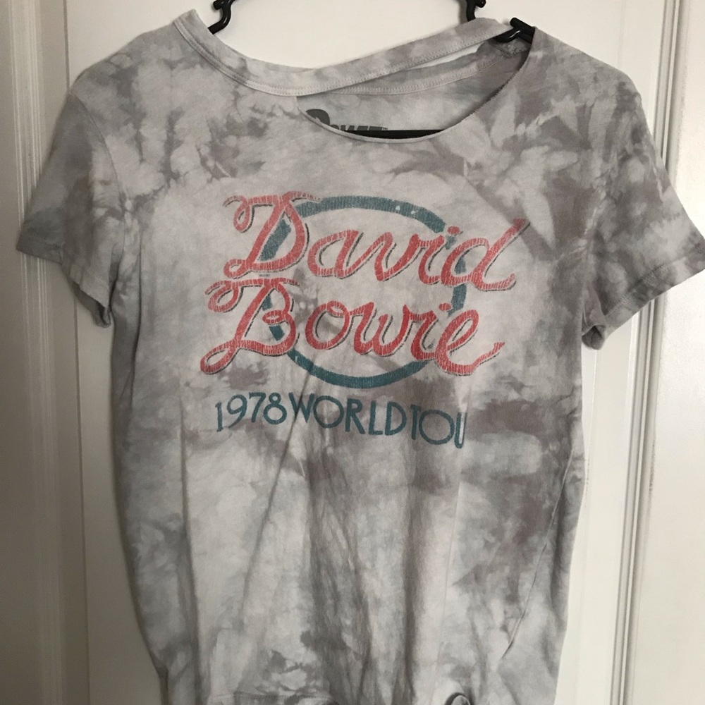 david bowie tour t-shirt